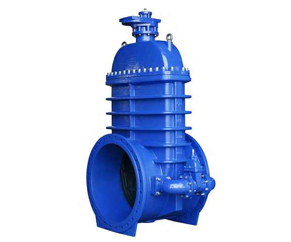 带旁通阀的软密封闸阀